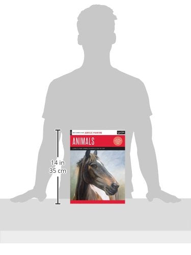 Acrylic: Animals: Learn to paint animals in acrylic step by step - 40 page step-by-step painting book (How to Draw & Paint)