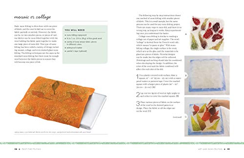 First Time Felting: The Absolute Beginner's Guide - Learn By Doing * Step-by-Step Basics + Projects (First Time, 11)