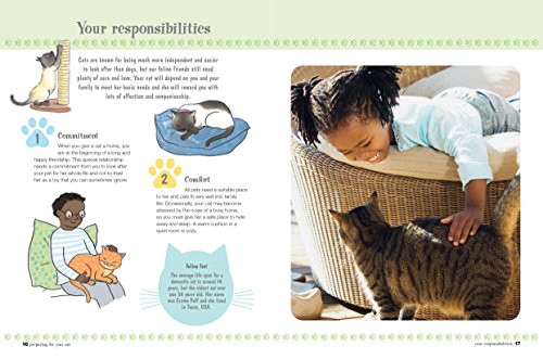 My First Cat Book: Simple and fun ways to care for your feline friend for kids aged 7+