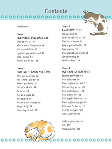 My First Cat Book: Simple and fun ways to care for your feline friend for kids aged 7+