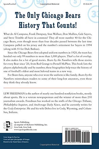 Bears by the Numbers: A Complete Team History of the Chicago Bears by Uniform Number