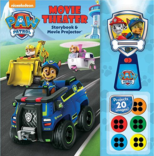Nickelodeon PAW Patrol: Movie Theater Storybook & Movie Projector (1)