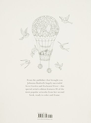 Enchanted Forest Artist's Edition: 20 Drawings to Color and Frame