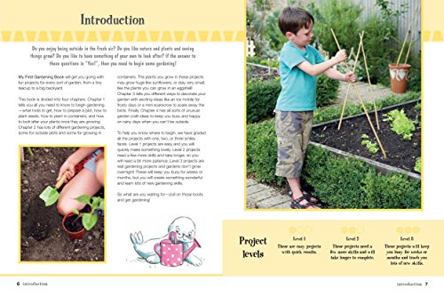 My First Gardening Book: 35 easy and fun projects for budding gardeners: planting, growing, maintaining, garden crafts